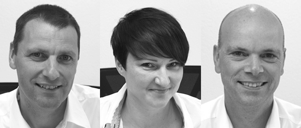 Stephan Wussler, Veronika Grimm, Cristoph Wussler